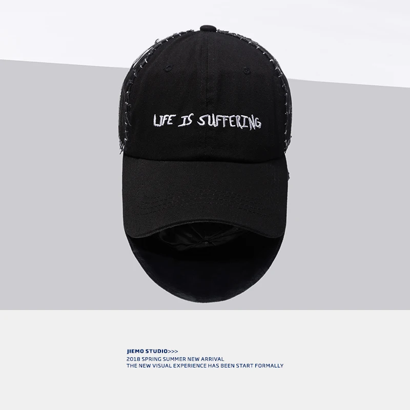 SODA WATER Designer Hat Hand Print Baseball Caps Summer Letter Men's Hip hop Casual Unisex Fashion For Men 116CI2018 | Аксессуары