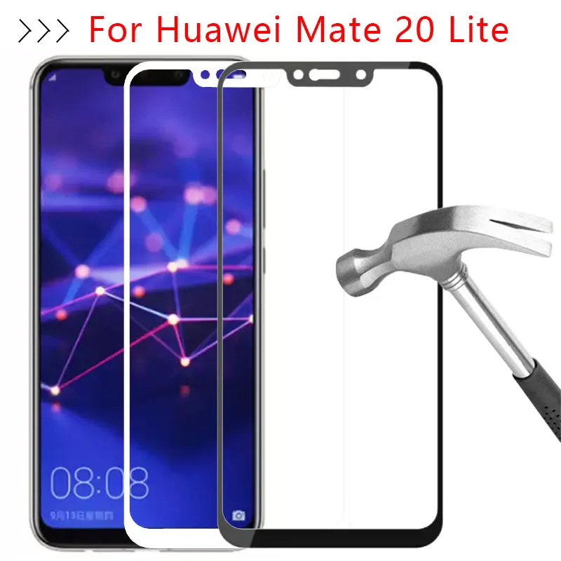 Защитное стекло для Huawei Mate 20 Lite закаленное протектор экрана защитный чехол на Honor