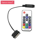 Пульт дистанционного управления для ПК, 12 в пост. Тока, SATA RGB, 17 клавиш, чехол для компьютера 5050, 3 * 4A, Светодиодная лента sata