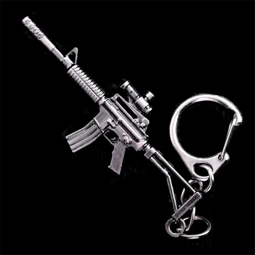 Новинка брелок для ключей CS GO AK47 мужской Снайпер M4A1 | Украшения и аксессуары
