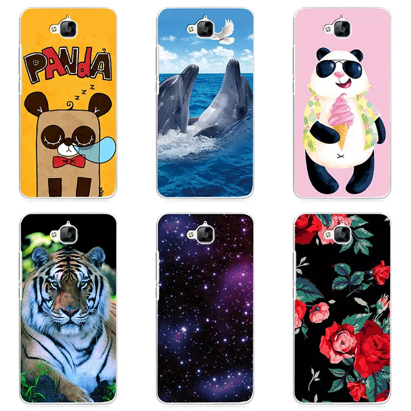 hard Plastic phone case cover For Huawei Y6 Pro TIT-AL00 shell Colorful printing design Painted Flower |