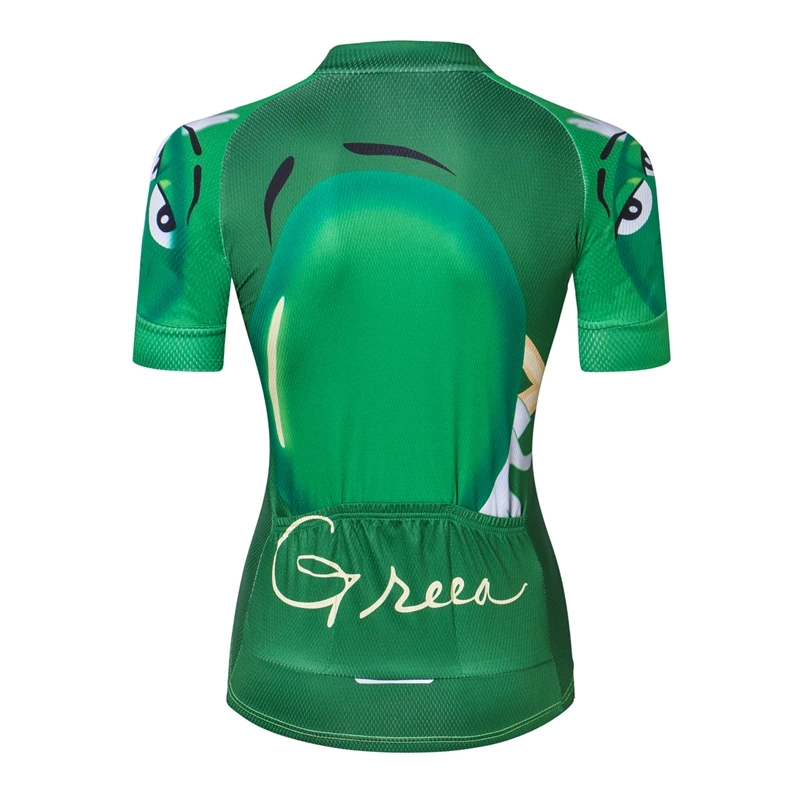WEIMOSTAR Green Ropa Ciclismo Женская велосипедная Джерси с коротким рукавом одежда Bicicleta Maillot