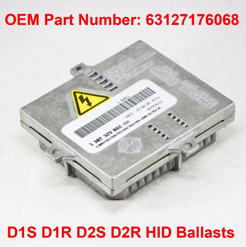 2x 12V 35W D2R D2S D1R D1S OEM HID Xenon Headlight Ballast Control Unit OEM Part Number 63127176068 For BMW Benz Audi Mini VW
