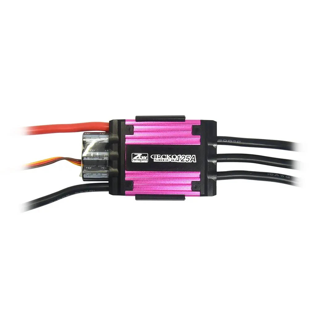ZTW Gecko 125A бесщеточный ESC электронный регулятор скорости с 8A SBEC для квадрокоптера RC