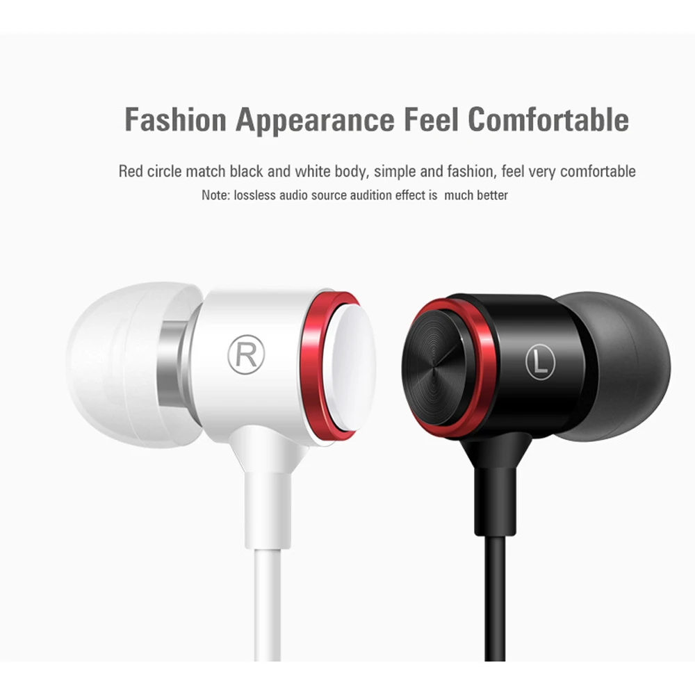 DUSZAKE X7 стерео наушники для Xiaomi телефона Проводные наушники-вкладыши спортивные с