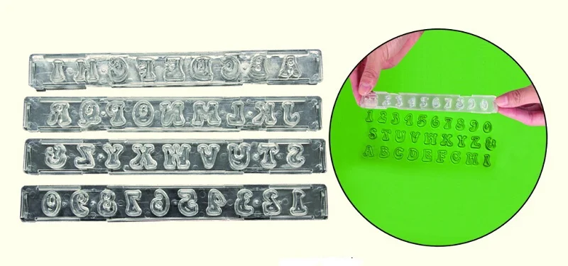 Кухонные принадлежности 4 шт./компл. Большая Пластиковая форма для помадки с