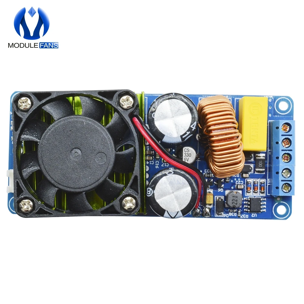 IRS2092S Двойной DC 500 Вт моно канальный цифровой усилитель класса HIFI усилитель мощности плата модуль защита от короткого замыкания источник питания