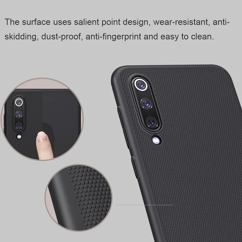 Чехол NILLKIN для Xiaomi Mi 9 SE Матовый Жесткий чехол из поликарбоната 5 97 дюйма с