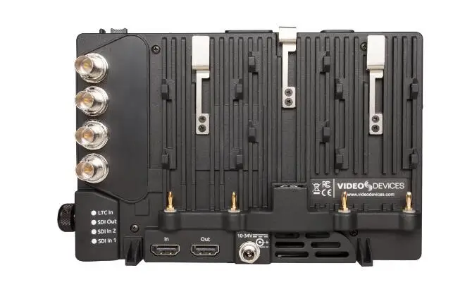 Замок справа под углом коаксиального кабеля Sound Devices DC 2.1 мм на D-Tap для записывающих мониторов PIX-E5, PIX-E5H и PIX-E7.