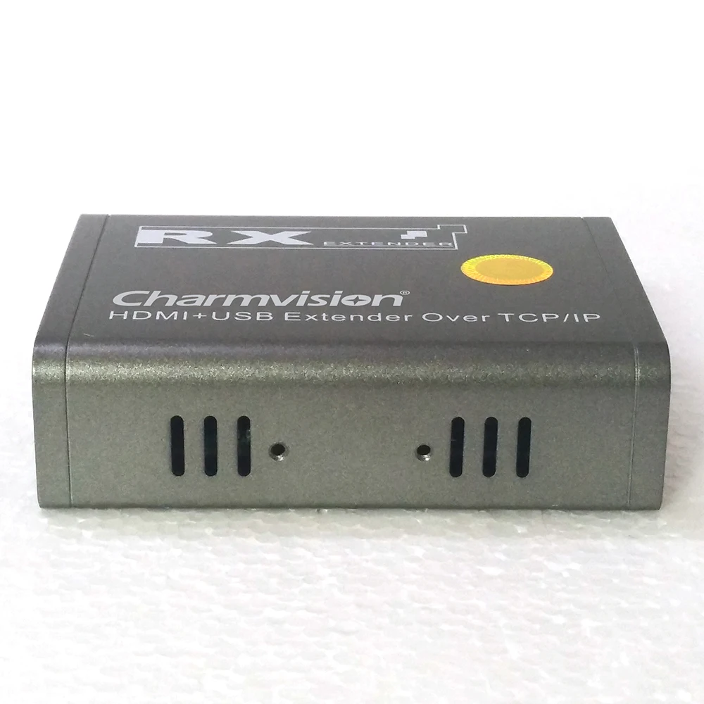 Charmvision IPKVM-120HU 120 м IP USB HDMI KVM удлинитель по TCP IP с ИК-пультом дистанционного управления KVM через STP UTP cat5e cat6 кабель