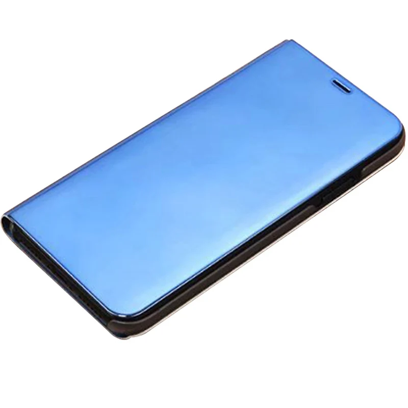 

Eagwell Mirror Clear View Phone Case For iPhone X 6 6s 7 8 Plus Case Flip Stand Case Luxury Ptotection Mobilephone Cover Capa