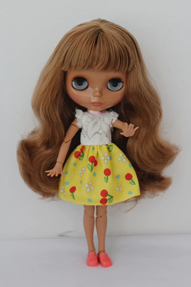 Бесплатная доставка шарнирная Детская кукла Обнаженная Blyth подарок на день