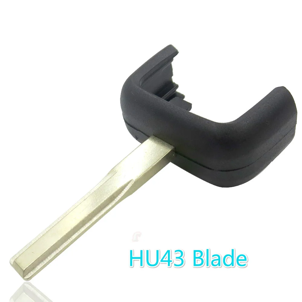 HU43 KEYYOU для Vauxhall Opel Vectra Astra Zafira для Chevrolet дистанционный ключ-брелок от машины в виде ракушки с лезвием HU46/YM28/HU43/HU100 - Количество кнопок: HU43