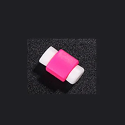rose 1 шт., карамельный цвет, защитный кабель для передачи данных, защитный чехол для кабеля, чехол для iPhone, huawei, samsung, usb-кабель для зарядки - Цвет: rose