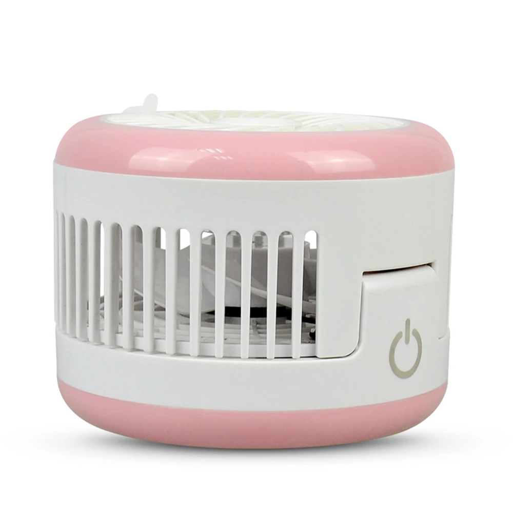 Ультратихий перезаряжаемый портативный USB вентилятор летний настольный мини
