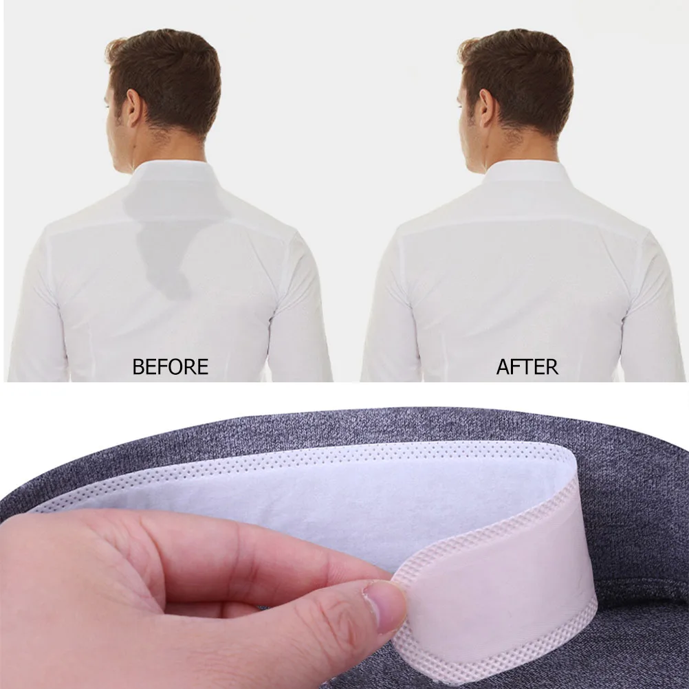 6Pcs Collar Protector Anti Perspiration Pads Women Men Armpit Sweat Pads Underarm Deodorants Stickers Summer Sweat Pads
