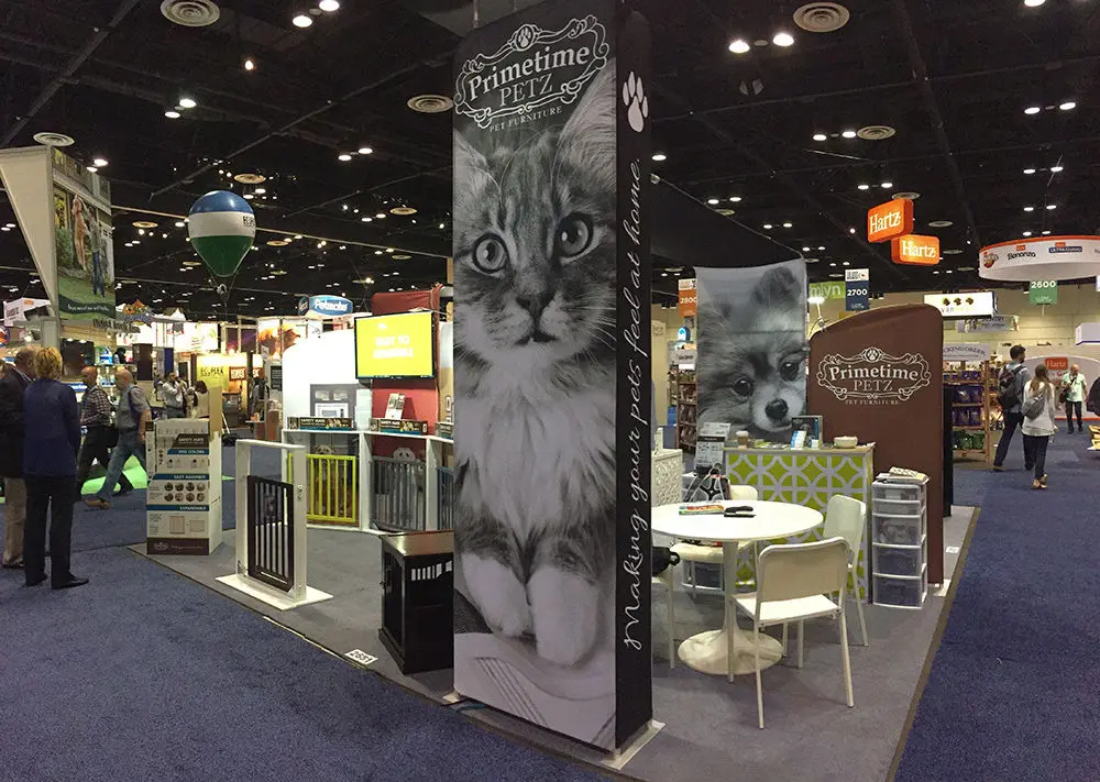 20 футов портативный выставочный стенд набор всплывающий дисплей выставка с ТВ