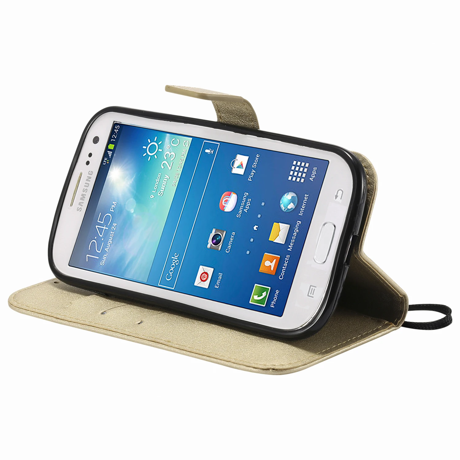 Флип чехол для Samsung Galaxy Core LTE G386W телефона из искусственной кожи кошелек SM G386F G386T