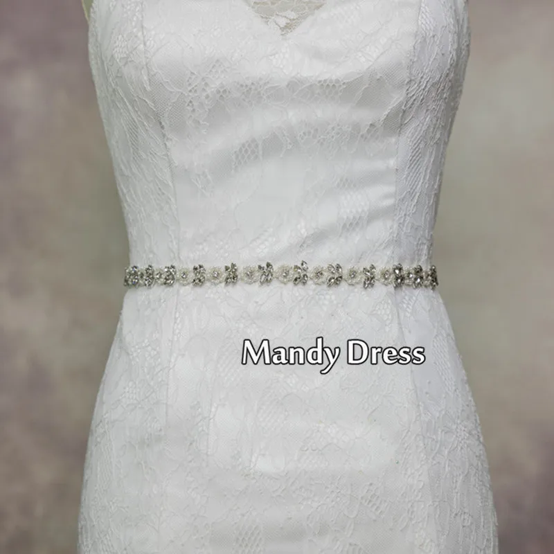 Мэнди 2016 Свадебные Аксессуары Аппликация Из Бисера Искусственный Жемчуг