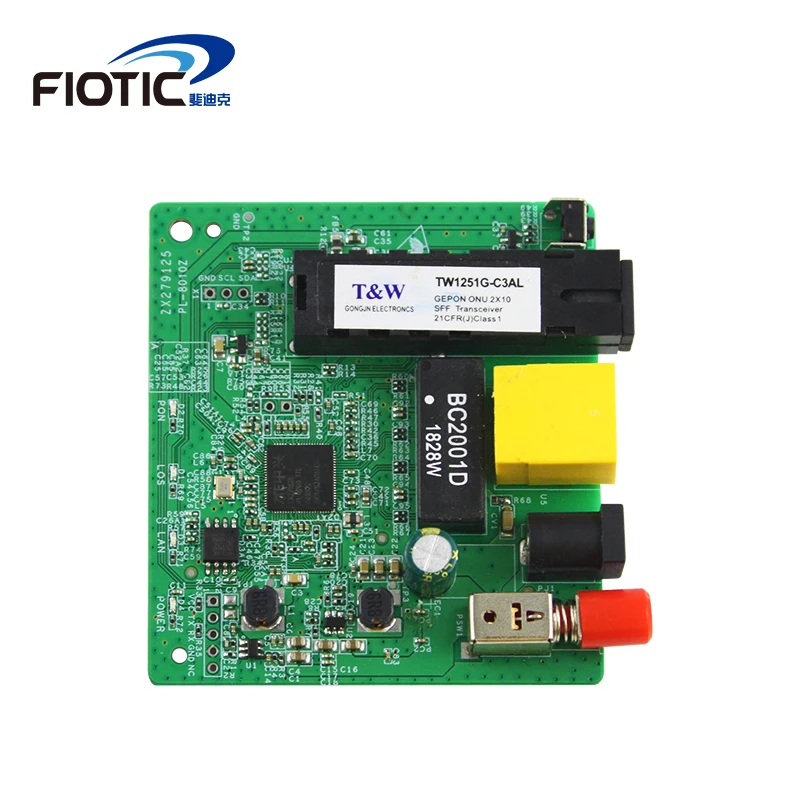 FTTH 1GE GEPON 1 порт ONU GPON PCBA OLT FTTO FTTB 2 5G ONT совместимый ZTE Fiberhome|Оптоволоконное