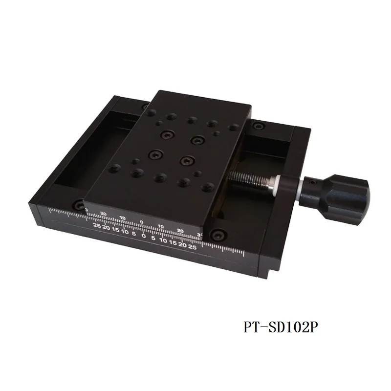 PT SD102P/102 PS X оси ручной линейный этап 50 мм перевод платформы оптический раздвижной