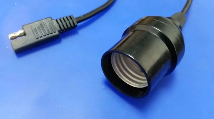 Murah 5 Buah/Banyak Sae Untuk Dudukan Lampu Mobil Solar Panel Battery Charger Kabel Lampu LED Kabel 22AWG Kabel 500 CM