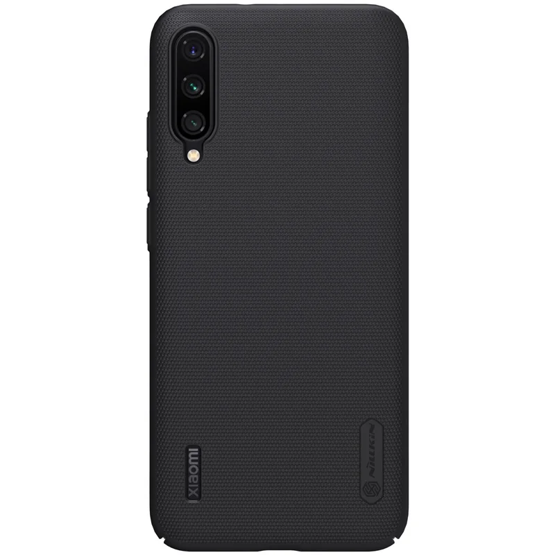 BLACK Nillkin для Xiaomi mi CC9/CC9e/A3 чехол матовый Жесткий PC Funda чехол для Xiao mi CC9 полный чехол Деловой чехол для телефона на CC9e/A3 - Цвет: BLACK
