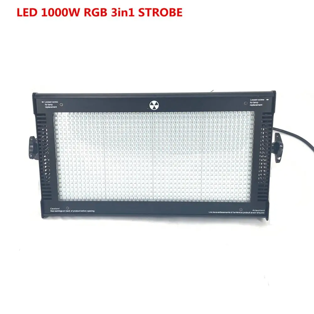 1000 Вт LED RGB 3в1 стробоскопический стробоскоп dmx супер яркий теплый белый свет DMX COB