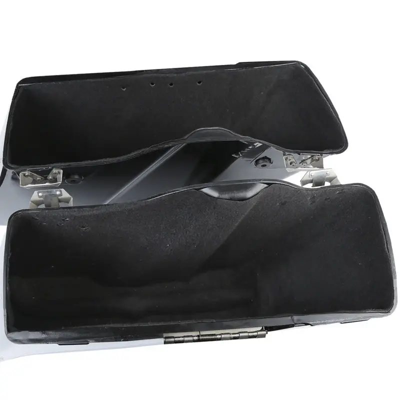 Drop-in Saddlebag вкладыш Крышка для Harley Touring Road King Electra Street Glide модели 1994-2013 FLHT FLHR FLTR FLTRU