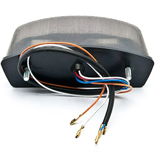 Встроенный светодиодный задний светильник для мотоцикла сигнал поворота