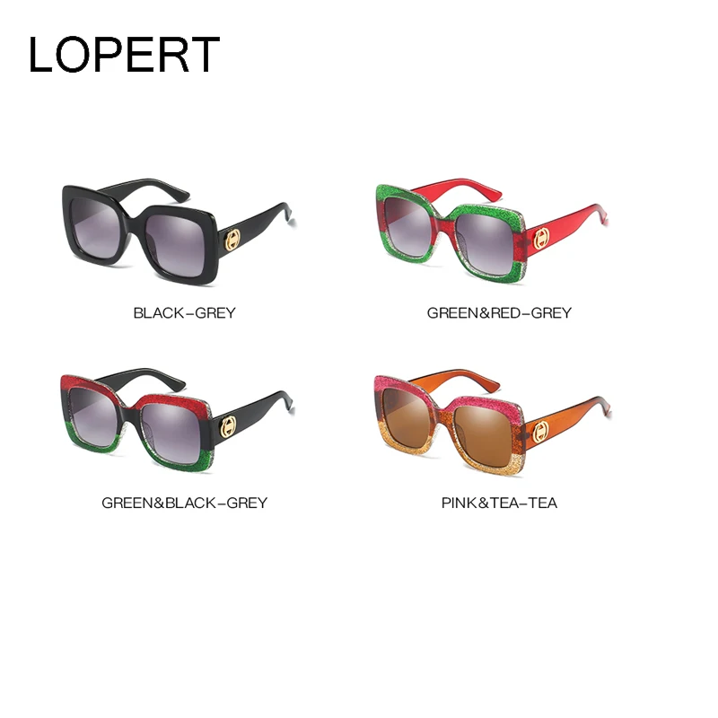 Женские солнцезащитные очки LOPERT Cat Eye брендовые дизайнерские винтажные оверсайз
