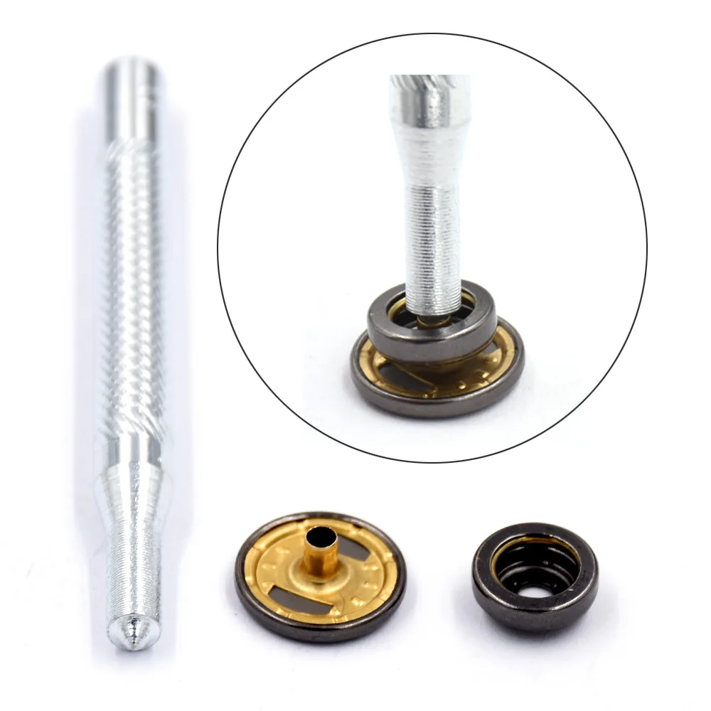 10set brass snap fasteners and tools Clothing accessories Sewing snaps Environmentally Invisible high quality jacket buttons | Дом и сад