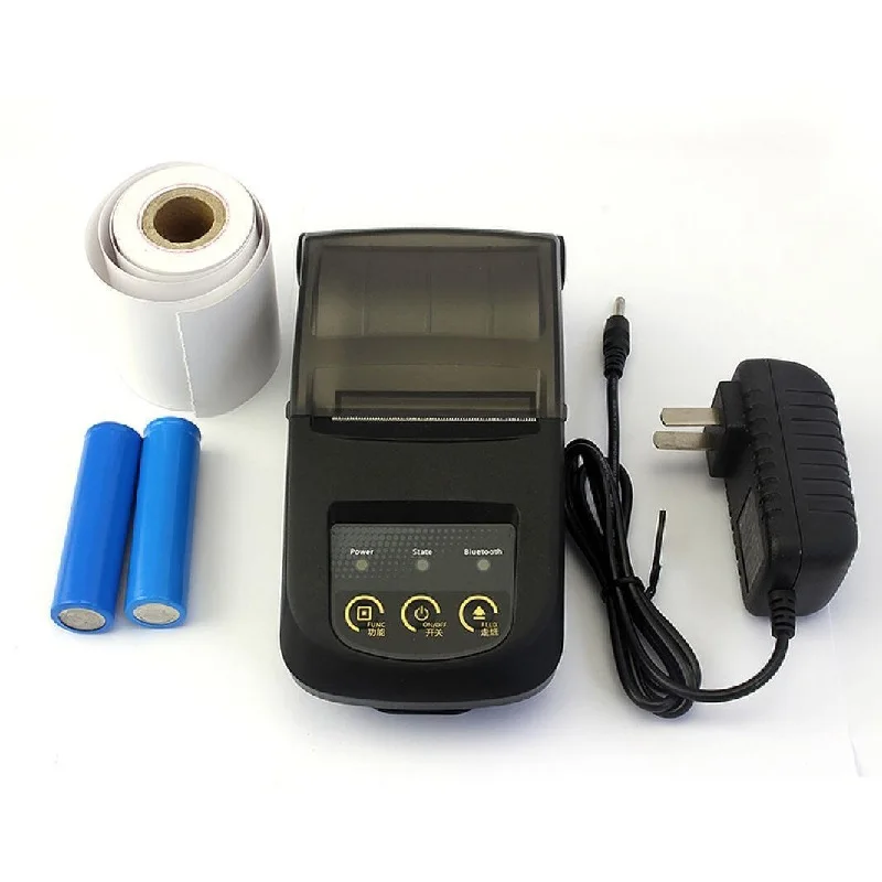 Мини Bluetooth + USB принтер Android термопринтер беспроводной чековый мобильный