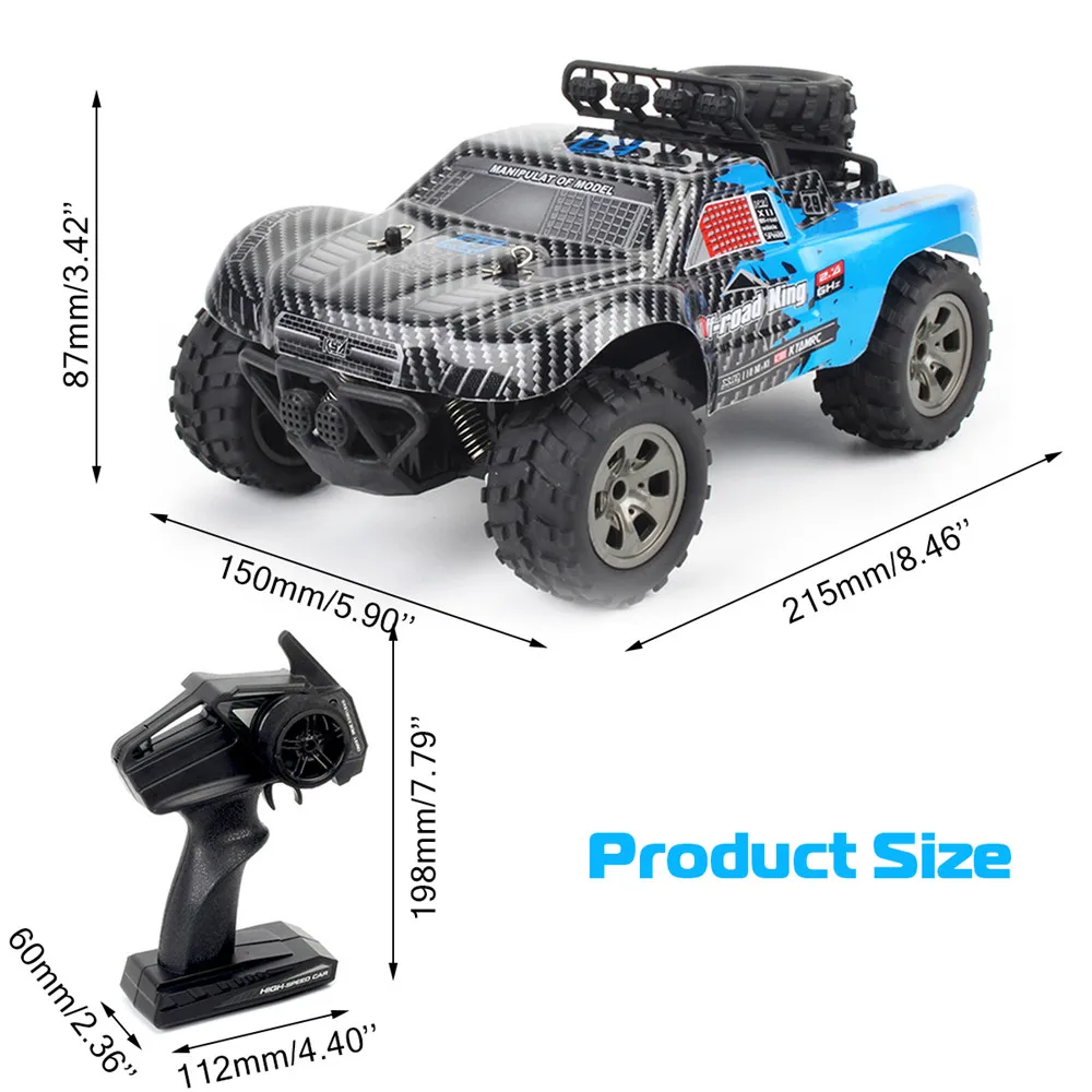 Высокая Скорость RC автомобили 2,4 г 1:18 48 48 км/ч Дрифт внедорожный автомобиль игрушка электронный пульт дистанционного управления автомобиль игрушки подарки для мальчиков