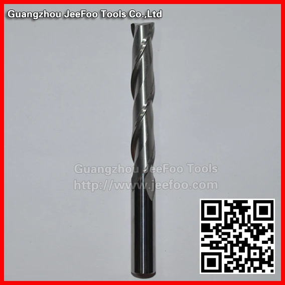 

10*62MM Two Flutes Spiral Tools, Carving Tool Bits, Engraving Tool Cutters, End Mill Cutters for CNC Router Machine