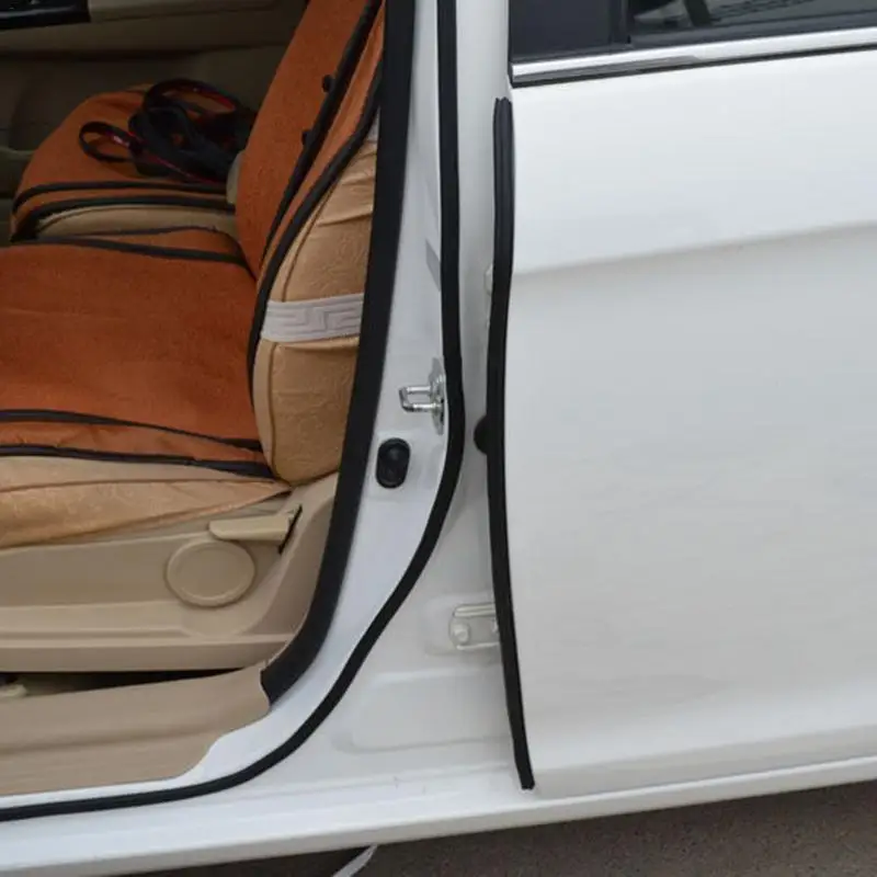 Автомобильная лента 10 м для уплотнения двери Тип B резиновая Звукоизоляционная
