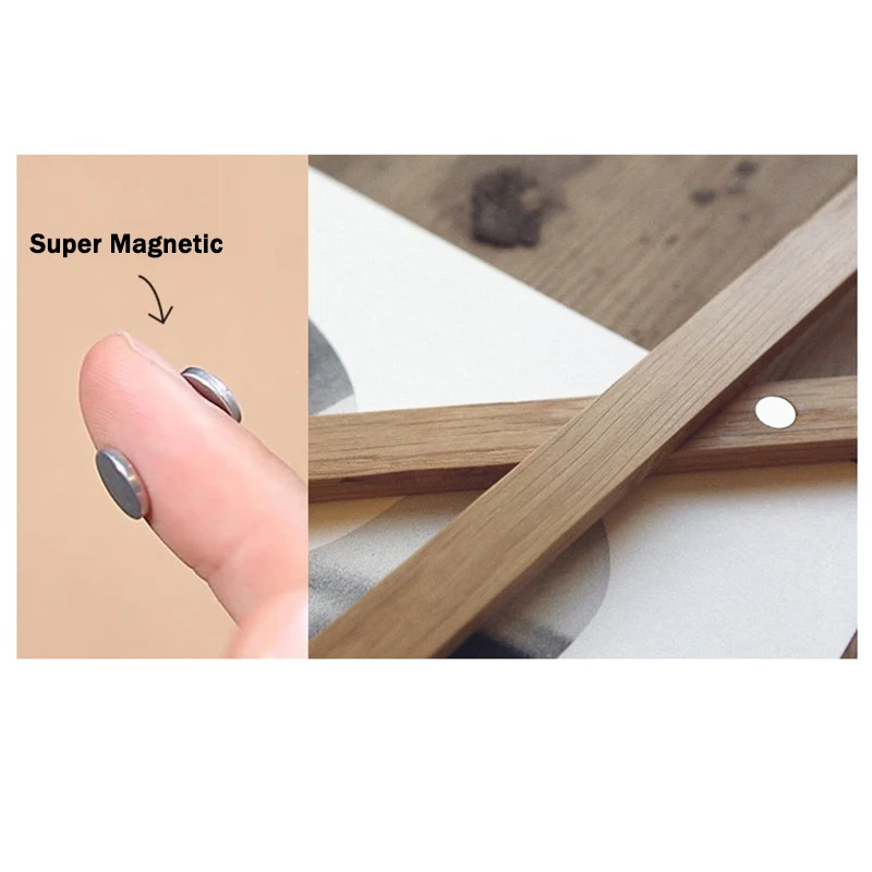 DIY магнитный постер вешалка фото большой деревянная рамка для картины на холсте