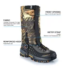 Зимние гетры, уличные сапоги, водонепроницаемые сверхлегкие гетры, Защита ног, защита для походов, альпинизма, треккинга