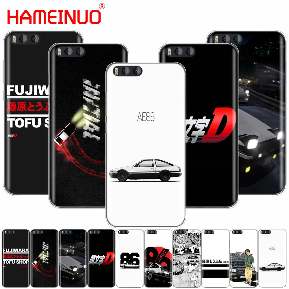 HAMEINUO AE86 Initial D обложка чехол для Xiaomi mi на возраст 3, 4, 5, 5S 5C 5X6 mi 3 mi 4 4C 4I mi 5 mi 6 NOTE MAX 2 mi x plus