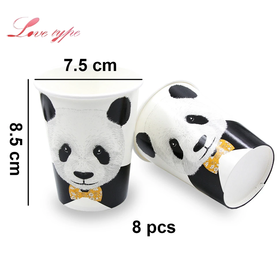 Фото Cute Panda Series Disposable Tableware Cartoon Animal Cup Plate Napkin Party Supplies Wedding Birthday Pool DIY Decoration Дом и сад Cute Panda Series Disposable Tableware Cartoon Animal Cup Plate Napkin Party Supplies Wedding Birthday Pool DIY Decoration Дом и сад