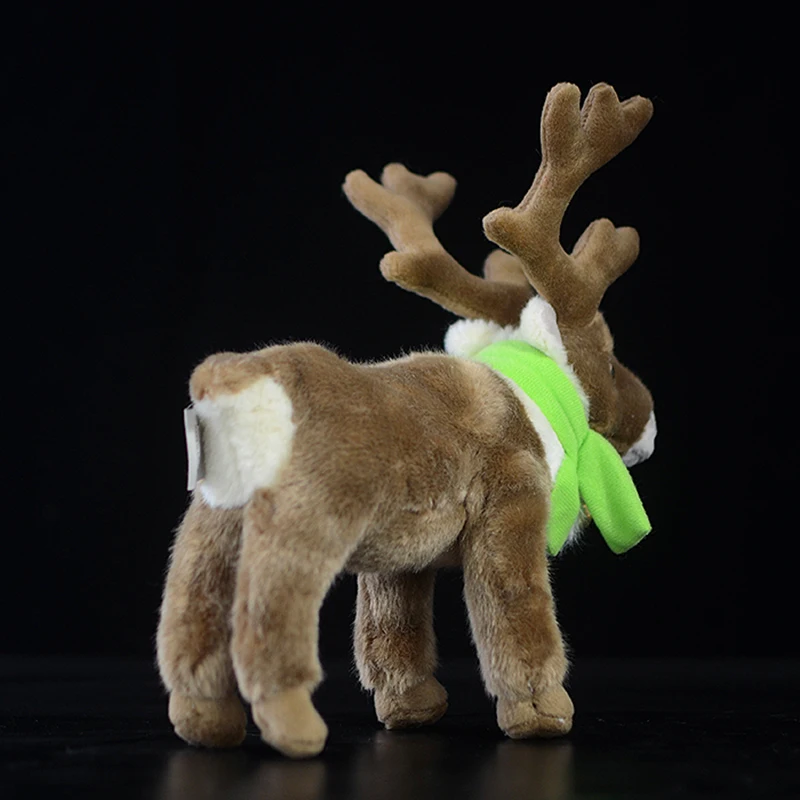 Рождественская милая кукла оленя 24 см коричневая имитация милой тарандус Пери