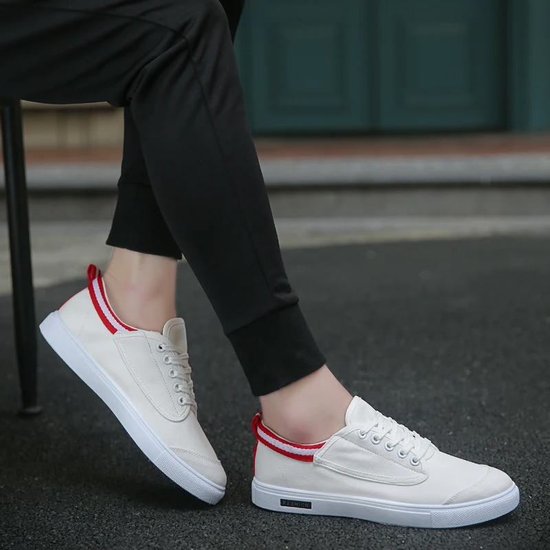 Мужская обувь Повседневная Удобная парусиновая мужская модная 2019 | Обувь