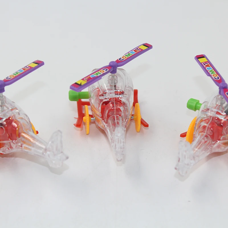 Самолет игрушки экологических материалов красочные Сальто Запуск Заводной