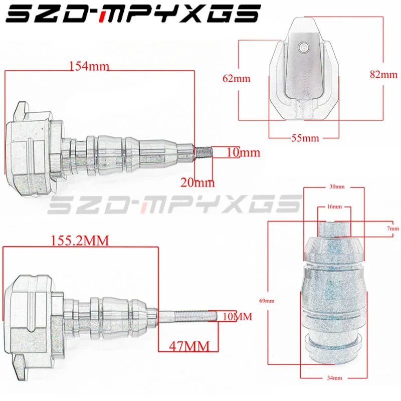 For SUZUKI GSF 1250 N BANDIT GSX650F GSX 650F Motorcycle Falling Protection Frame Slider Fairing Guard Anti Crash Pad Protector |