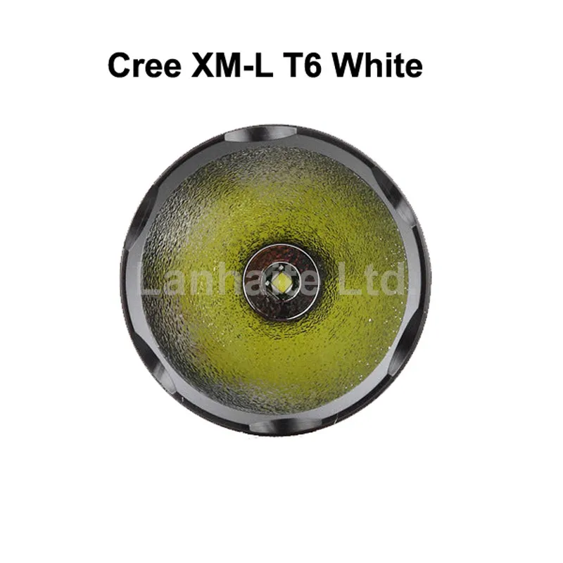 Фонарик Hugsby ML 8 Cree XM L T6 850 люмен 4 режима светодиодный черный (2x18650/4x16340/4xCR123)|led aluminum