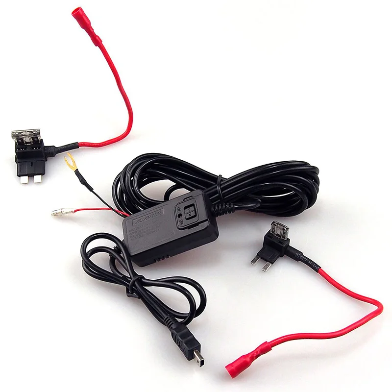 Высокое качество 12/36V до 5/2. 0A Преобразователь мини USB Комплект жестких дисков провода для Видеорегистраторы для автомобилей Dash Cam автомобиля Камера автомобиля Зарядное устройство кабель