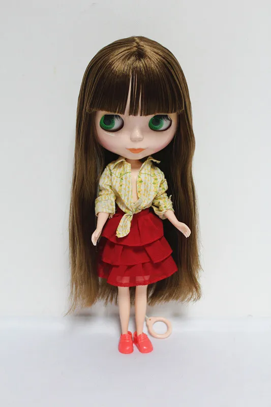 Кукла Blyth подарок на день рождения для девочки 4 цвета большие глаза с красивым