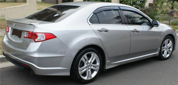 Для спойлер для аccord 2008-2013 Honda Accord SBRK надрезаемая подкладка, ABS Пластиковый материал заднее крыло автомобиля Цвет задний спойлер