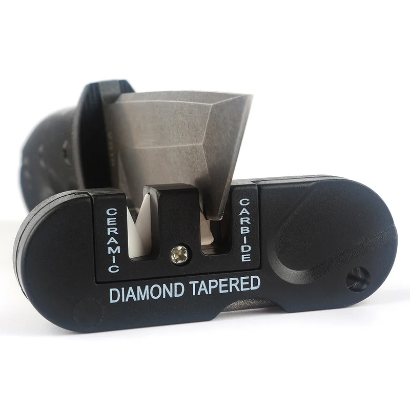 Открытый переносная точилка Многоцелевой Вольфрам стальная EDC инструмент