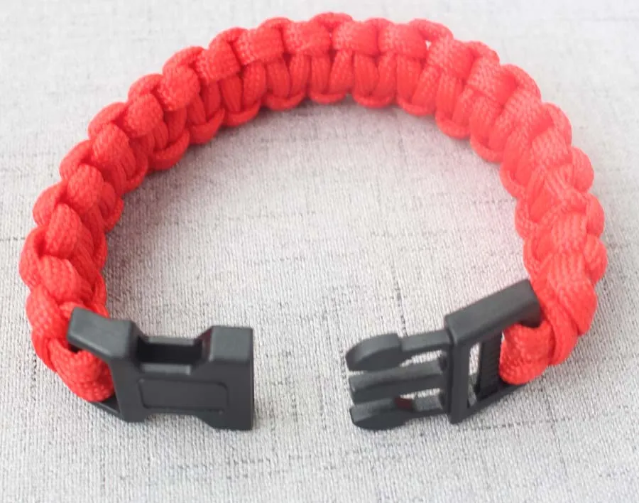 Самоспасательный Паракорд парашютный шнур браслет для выживания Набор